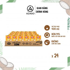 Thùng cốt dừa 400ml