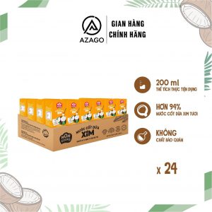 Thùng cốt dừa 200ml