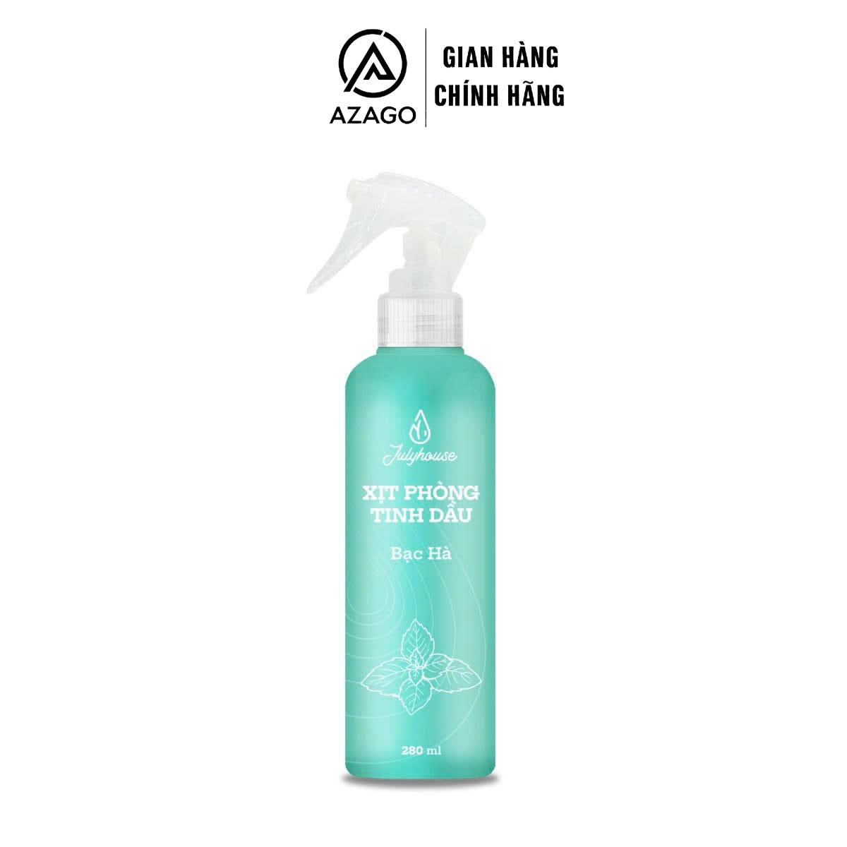 Bình xịt phòng tinh dầu Bạc Hà khửi mùi Julyhouse – AZAGO