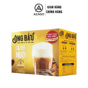 Hộp Cà phê Muối Ông Bầu 220g (10 gói X 220g ) - AZAGO
