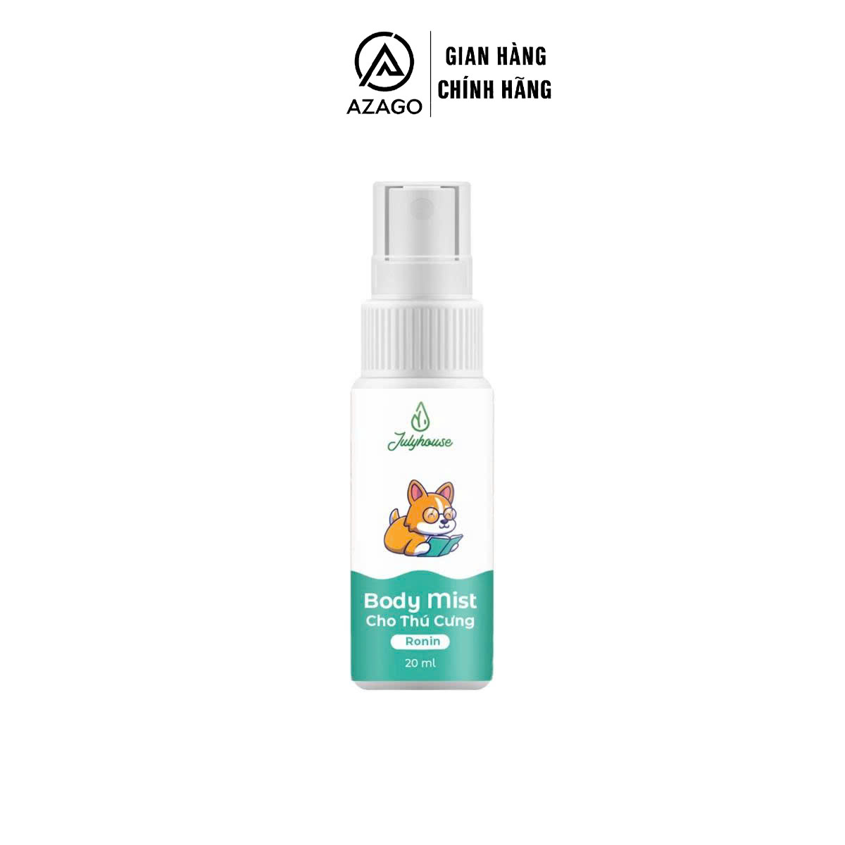 Body Mist Khử Mùi, Dưỡng Da Lông Cho Thú Cưng Ronin Julyhouse- AZAGO