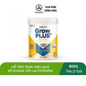 Sữa Bột Nutifood Sweden GrowPLUS+ Sữa Non Immunel số 1+ lon 800g - AZAGO