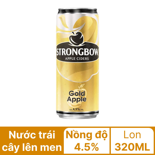 Thùng 24 lon 320ml Strongbow- AZAGO - Ảnh 12