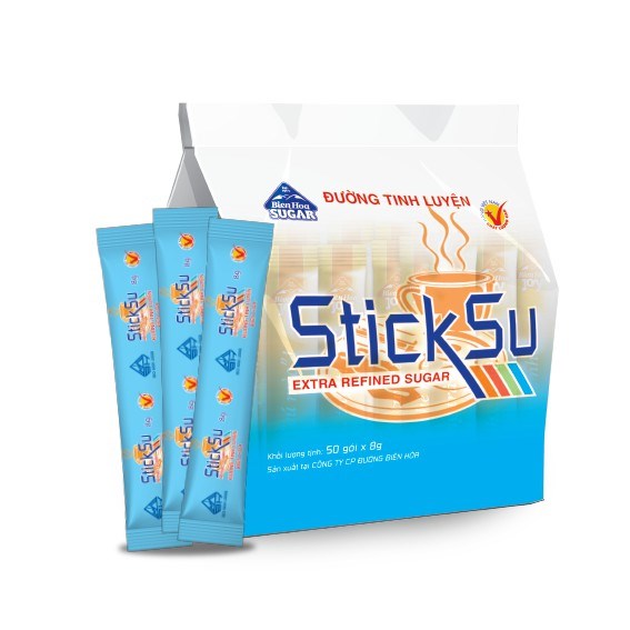 Combo 5 Túi Đường que biên hòa Stick Su 400g - AZAGO