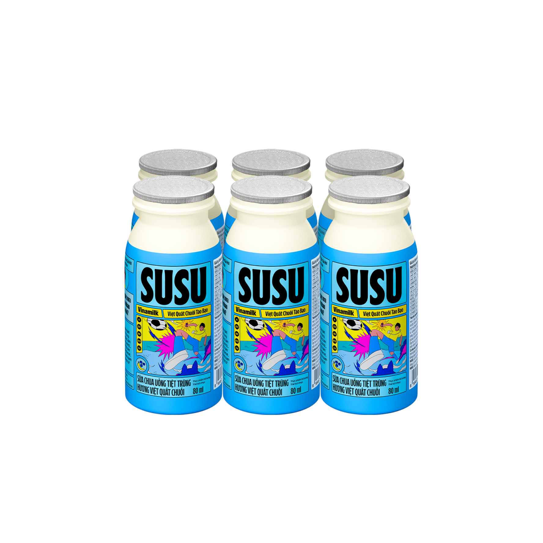 Thùng 48 Chai Sữa Chua Uống Tiệt Trùng Vinamilk SuSu 80ml - AZAGO - Ảnh 30