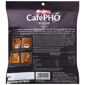 Túi Cà phê sữa MacCoffee Café Phố nhà làm 3in1 840g - AZAGO