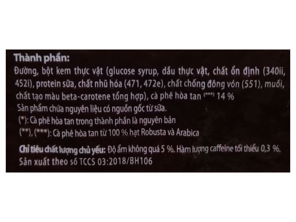Cà phê sữa đá hòa tan 3in1 VinaCafe Gold túi 800g (40 gói× 20g) - AZAGO - Ảnh 5