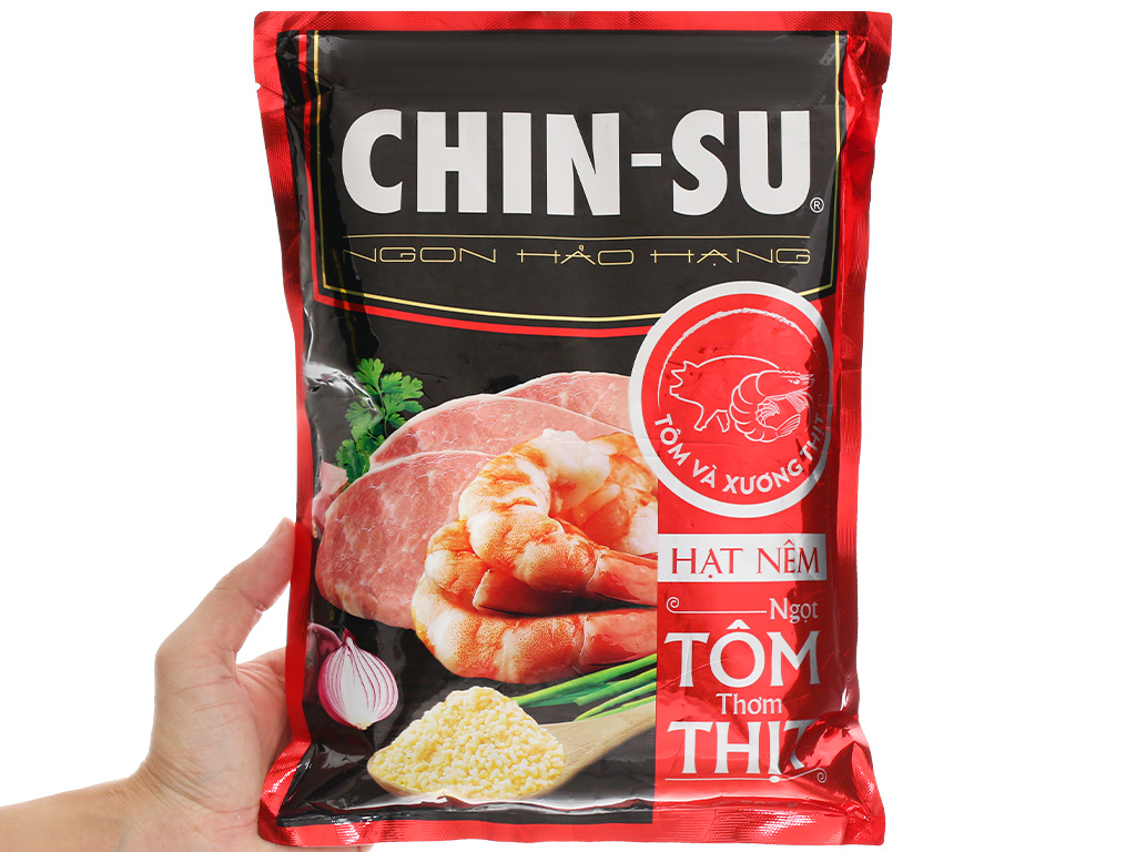 Hạt nêm Chinsu ngọt tôm thơm thịt gói 900g - AZAGO - Ảnh 4