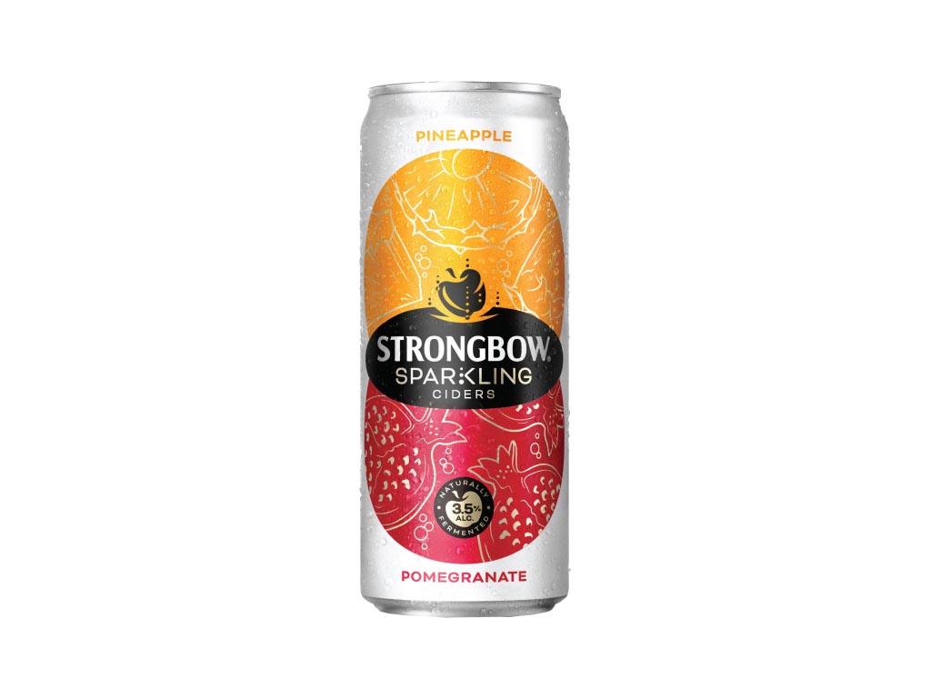 Thùng 24 lon 320ml Strongbow- AZAGO - Ảnh 4
