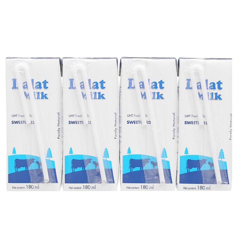 Thùng 48 hộp Sữa tươi tiệt trùng Dalat Milk 180ml – Ít đường / Không đường / Có đường - AZAGO - Ảnh 12
