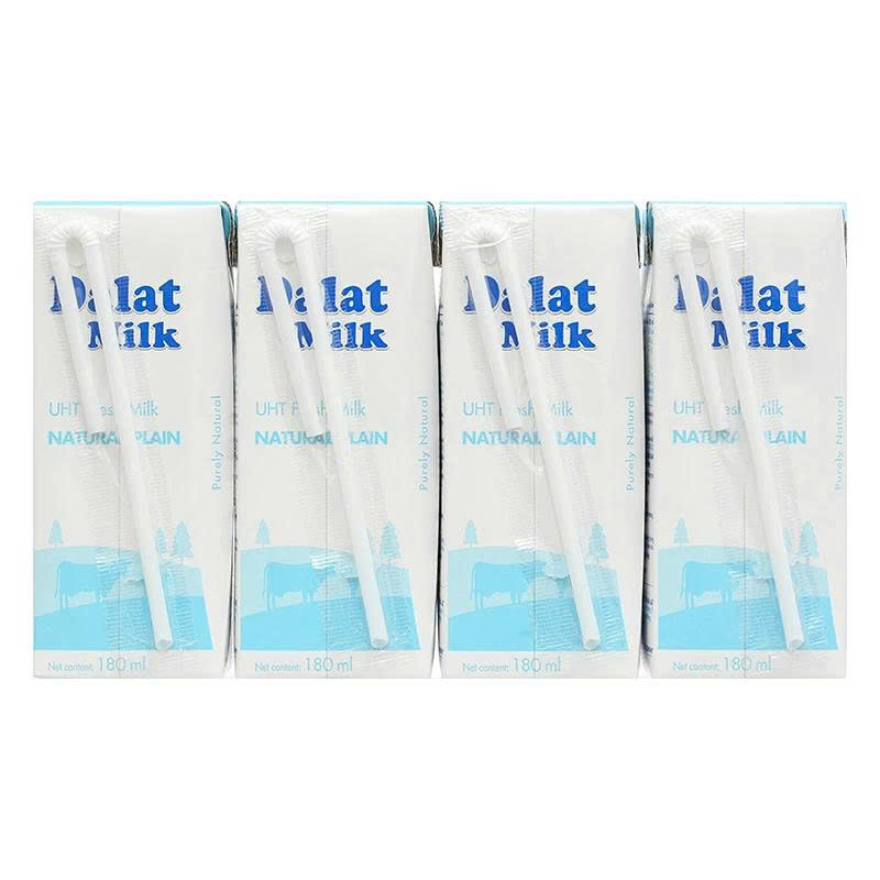 Thùng 48 hộp Sữa tươi tiệt trùng Dalat Milk 180ml – Ít đường / Không đường / Có đường - AZAGO - Ảnh 4