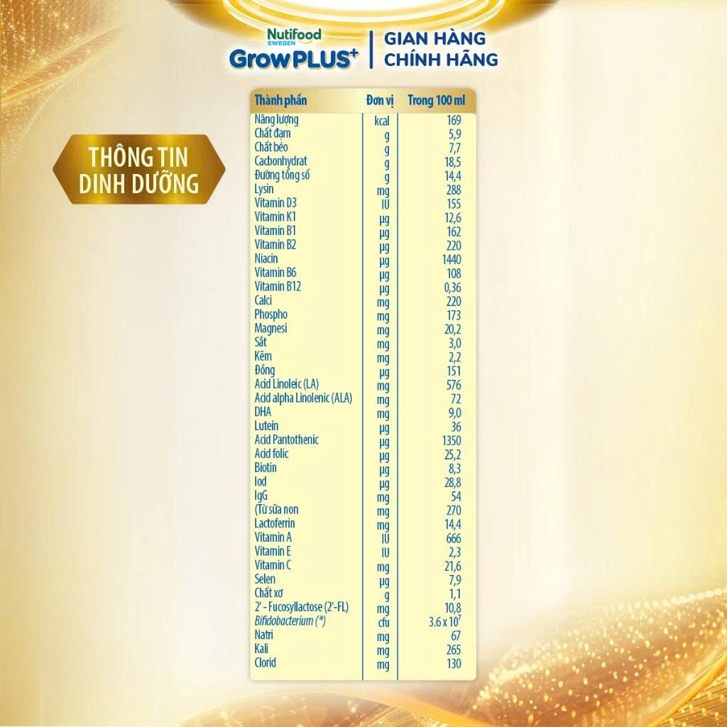 Sữa Bột Nutifood Sweden GrowPLUS+ Sữa Non Immunel số 1+ lon 800g - AZAGO - Ảnh 7